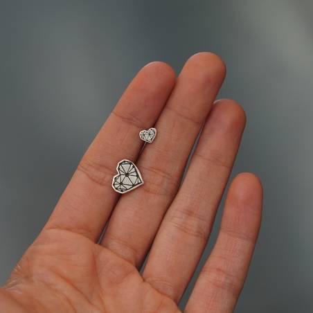 Arracades plata petites