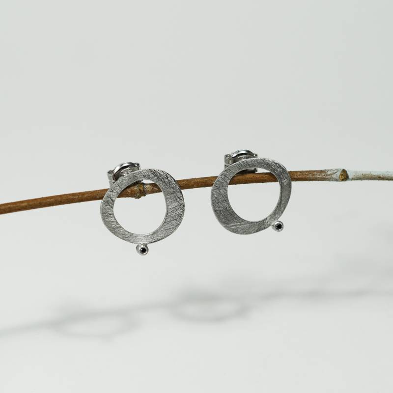 Pendientes de plata MUT
