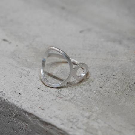 Anillo plata círculos SIMPLY