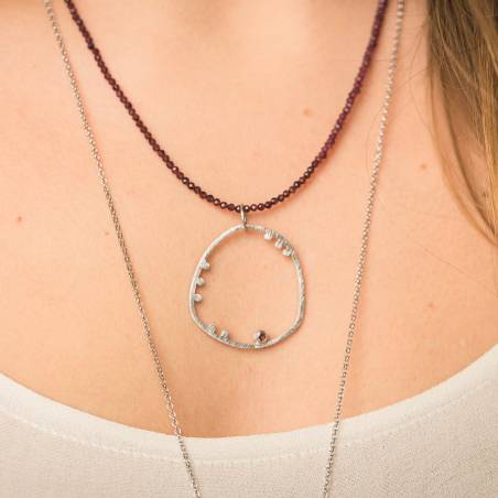 BRISA small silver pendant