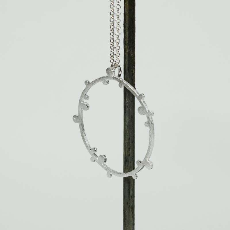 Silver pendant LAND