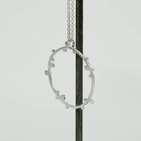 Silver pendant LAND