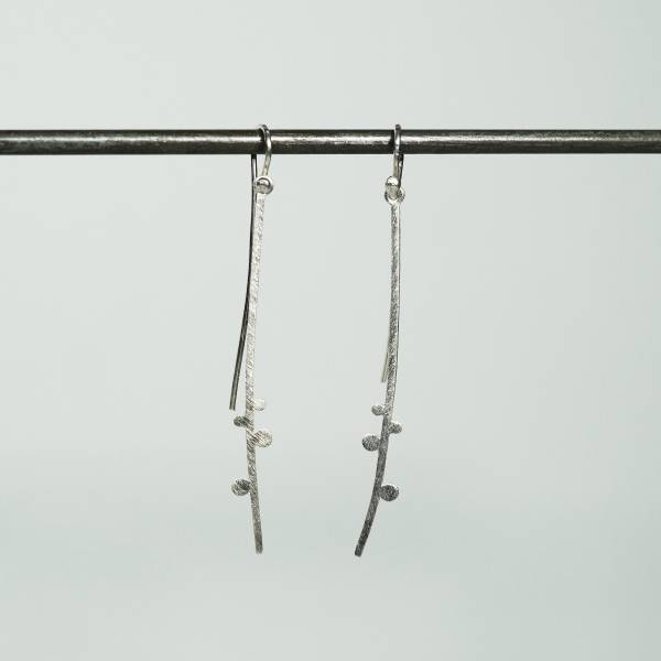Pendientes plata LAND