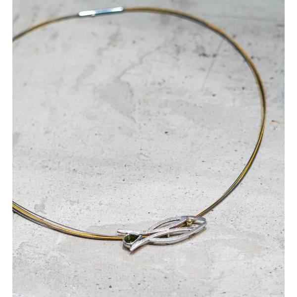 Fish pendant with chaine Barcelona