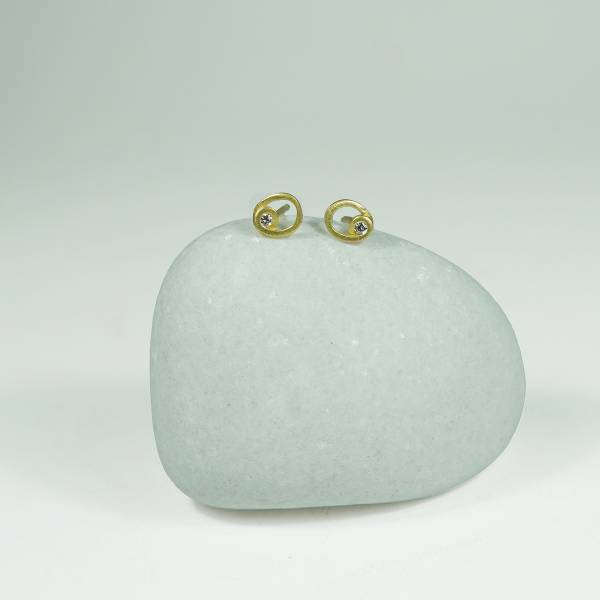 Barcelona design earrings for little girl
