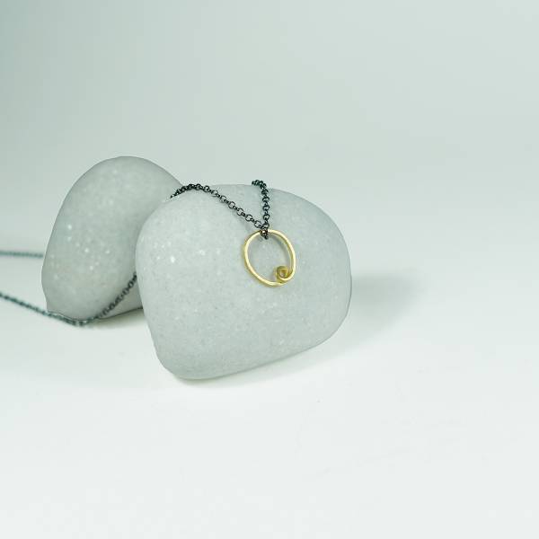 Perfect gold pendant Barcelona