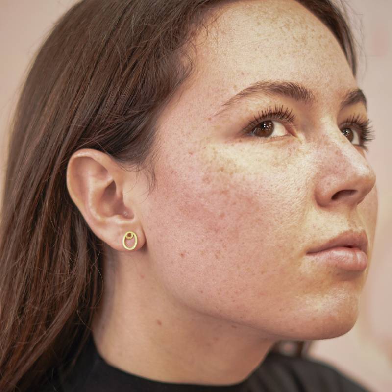 Pendientes oro pequeños