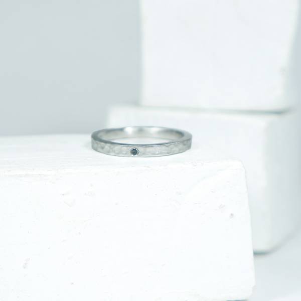 anillo de plata unisex