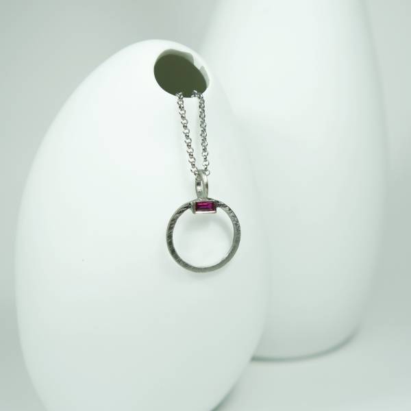 Colgante plata pequeño Heart