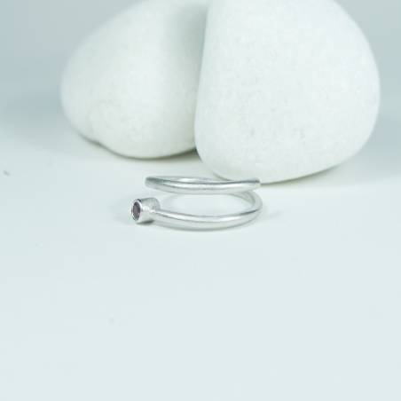 Anillo plata minimalista