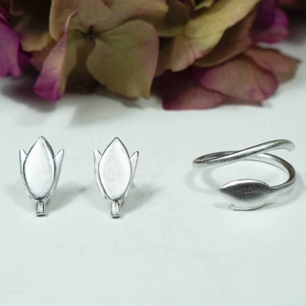 Pendientes plata pequeños Valencia