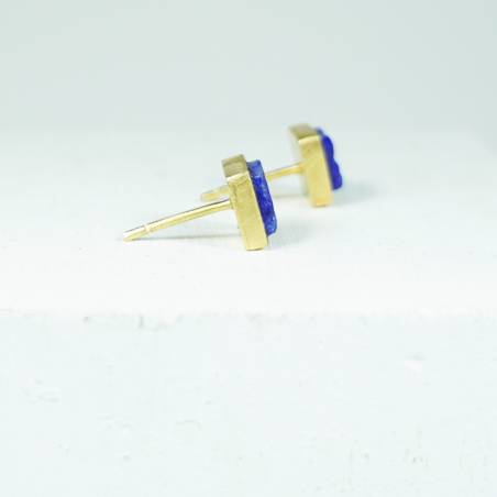 18 kts gold earrings