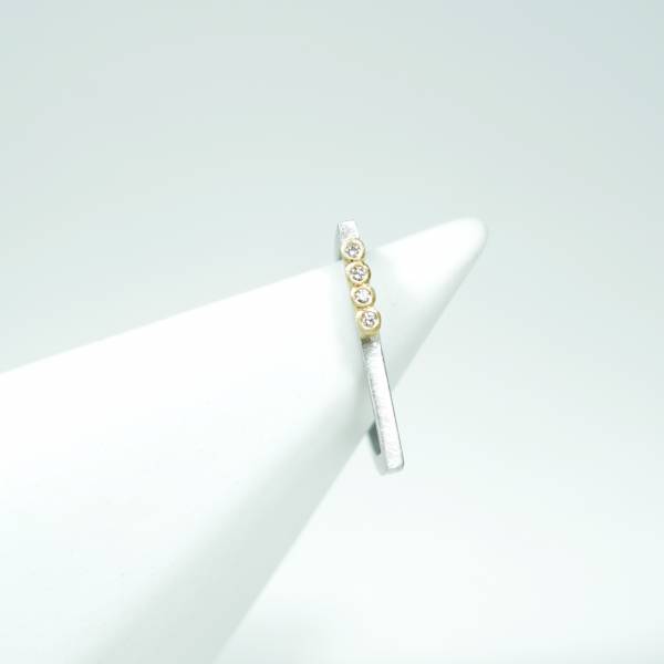 Ring with diamonds new collection