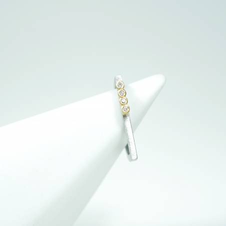 Ring with diamonds new collection