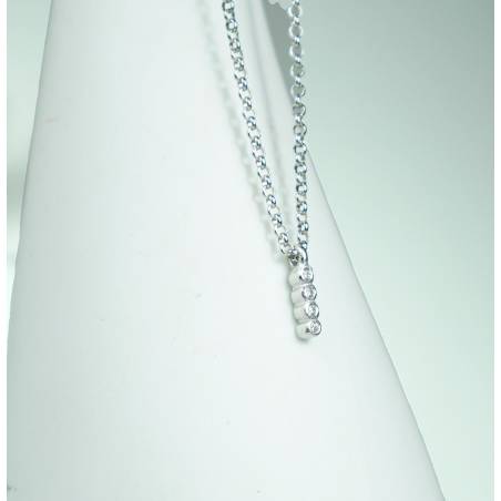 Tiny silver pendant