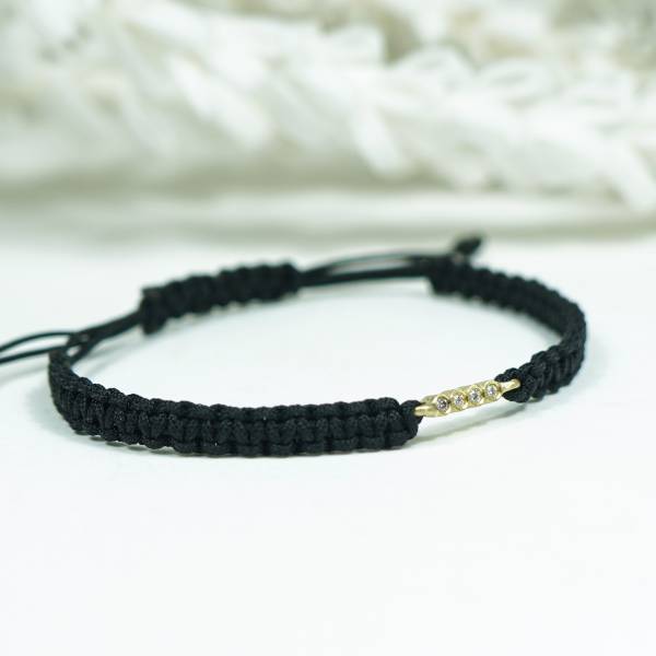 Polsera nova col·lecció XIC amb macramé