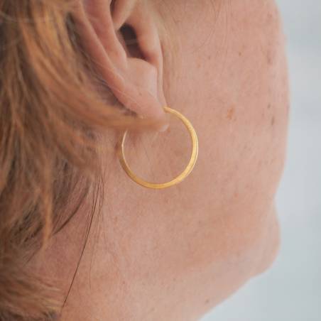 Golden earrings