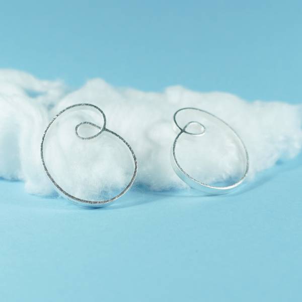 Big design silvere arrings