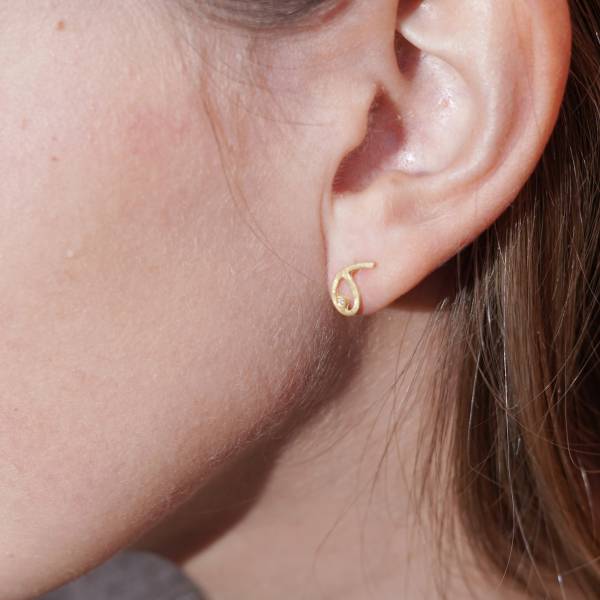 Pendientes oro pequeños